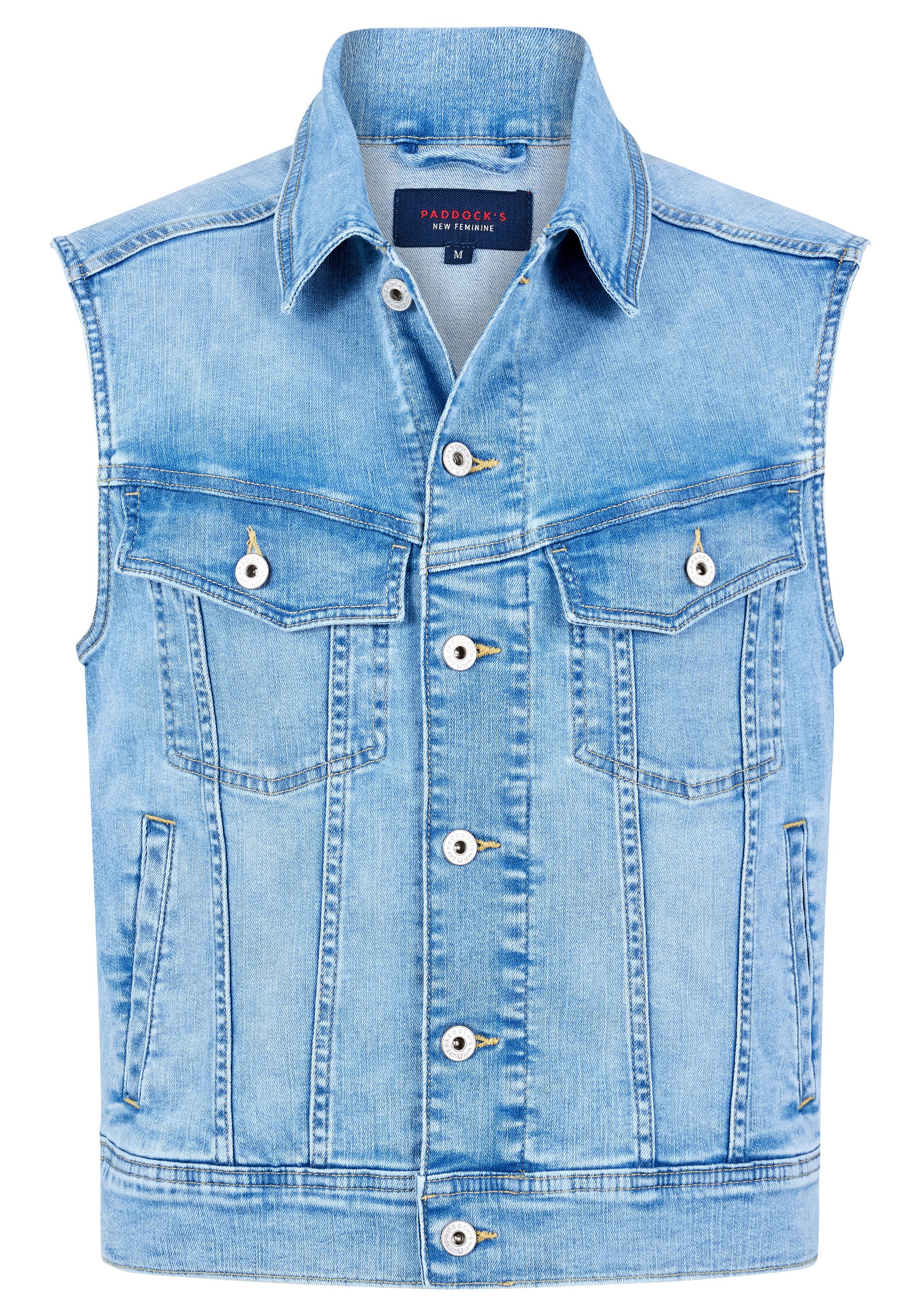 Paddock's Jeansweste Jeansweste mit Stretch Qualität günstig online kaufen