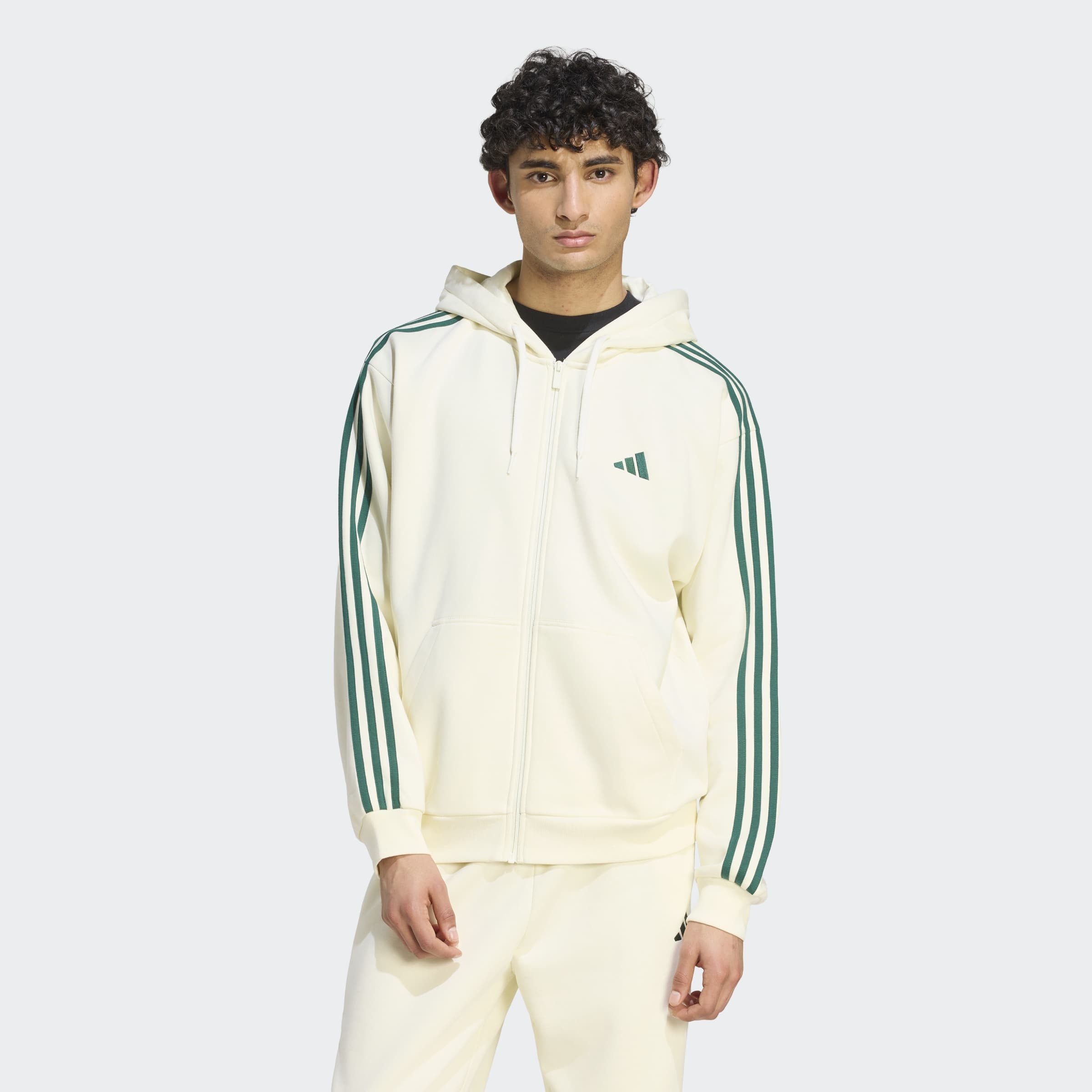 adidas Sportswear Kapuzensweatshirt M 3S FL FZ HD