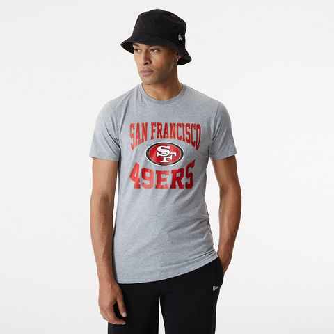 New Era Print-Shirt New Era NFL SAN FRANCISCO 49ERS Team TD Logo Tee T-Shirt NEU/OVP