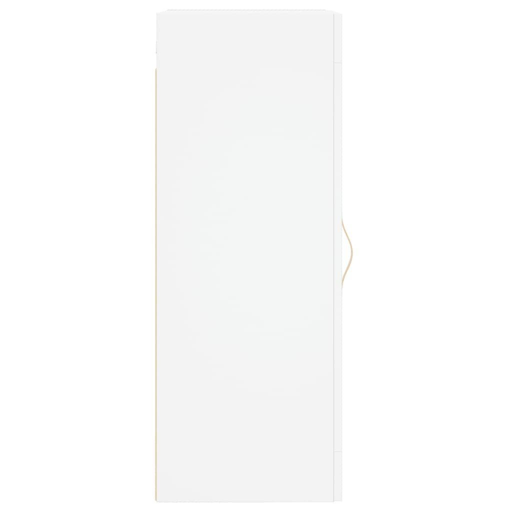 St) vidaXL Weiß cm 34,5x34x90 Sideboard Wandschrank Holzwerkstoff (1