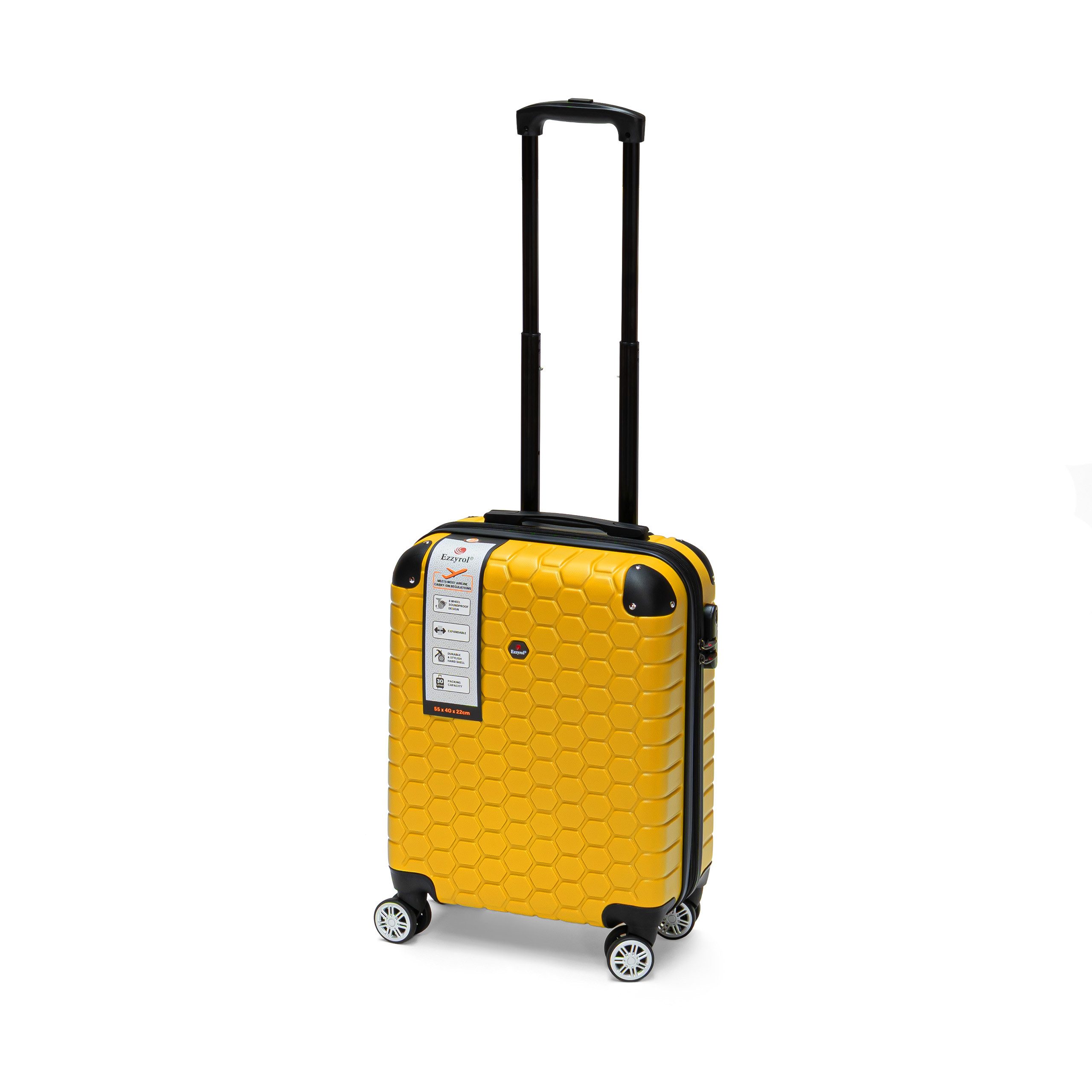 Ezzyrol® Hartschalen-Trolley Hartschalenkoffer mit 4 Lenkrollen, günstig online kaufen