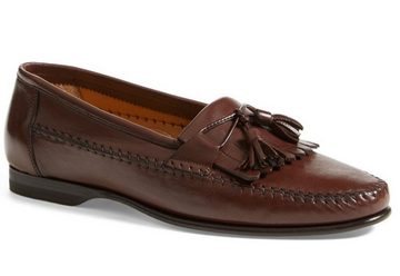 SANTONI SANTONI FORESTER Kiltie Tassel Loafer Mokassins Schuhe Slippers Slip-O Sneaker