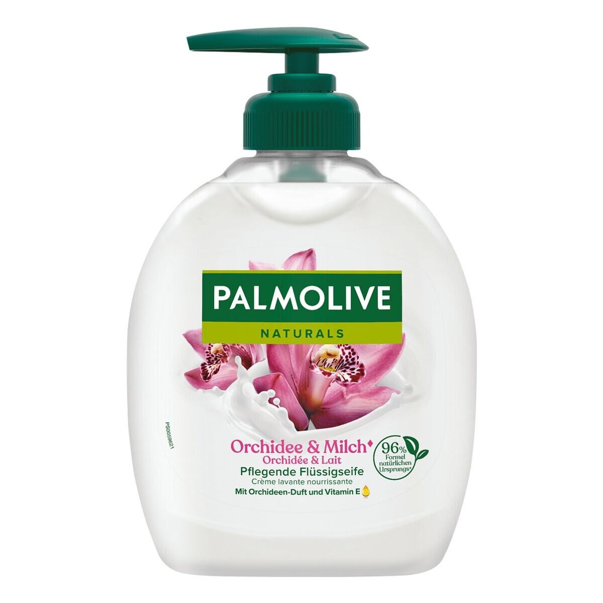 PALMOLIVE Flüssigseife Naturals Milch & Orchidee, 300 ml, seifenfreie Formel