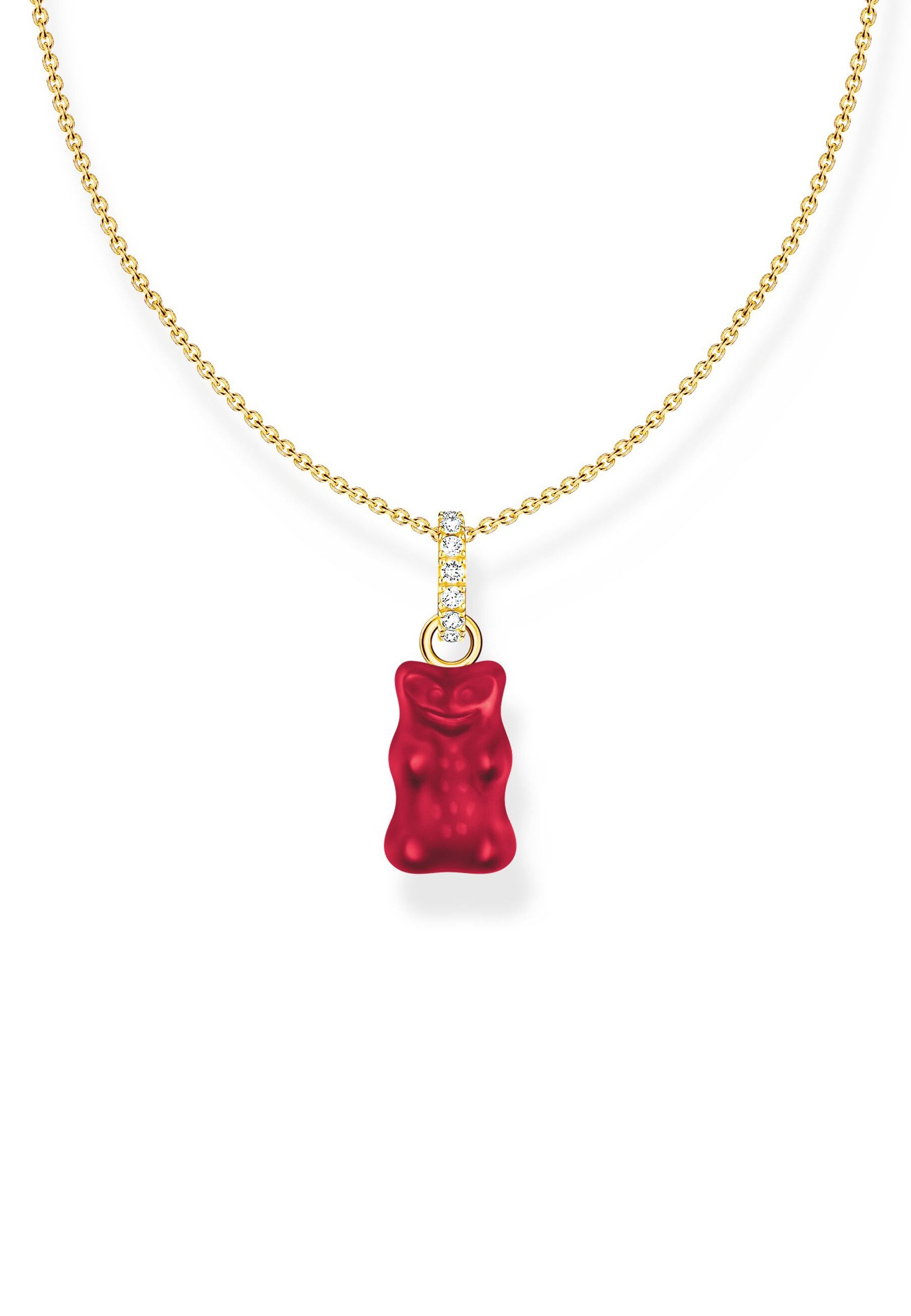 THOMAS SABO Collier Halskette HARIBO Rot...