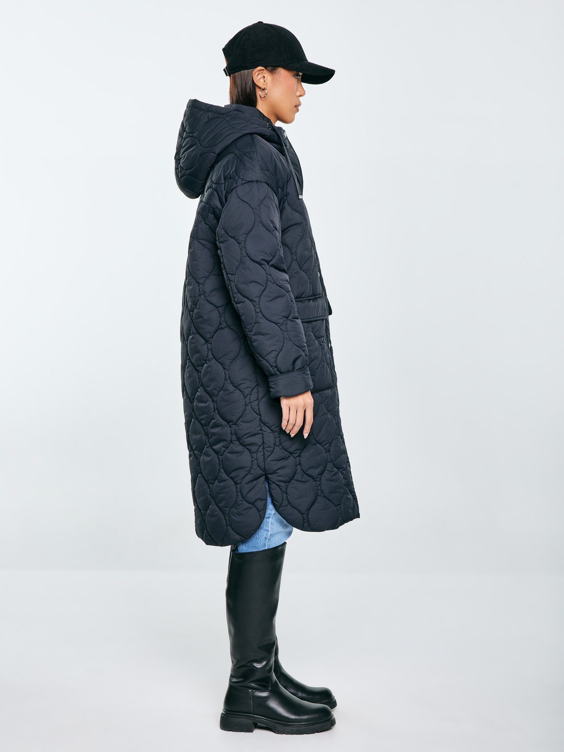 BIG STAR Langmantel KINNETISA MIT KAPUZE günstig online kaufen