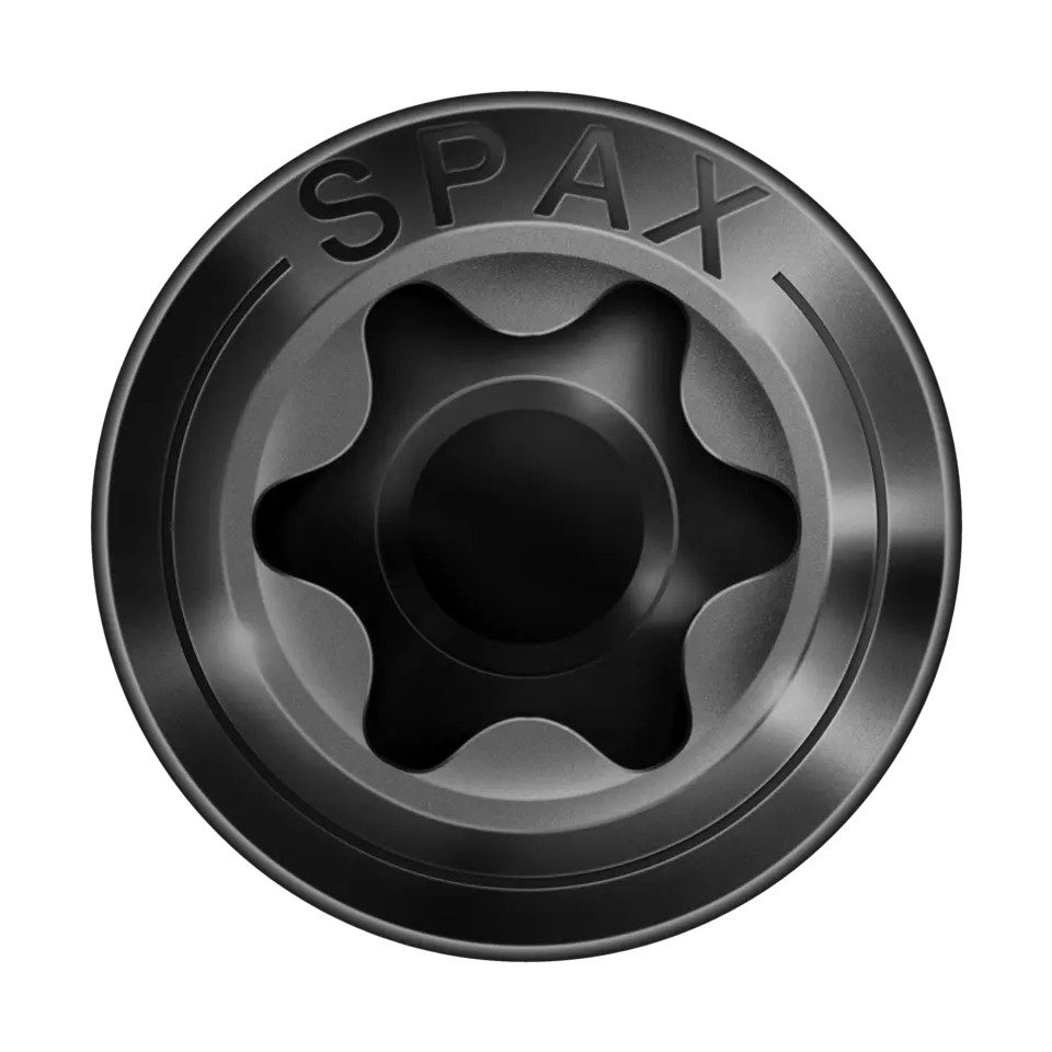 SPAX Schraube SPAX Fassadenschraube BLAX, Linsensenkkopf, Teilgewinde, Edelstahl A2
