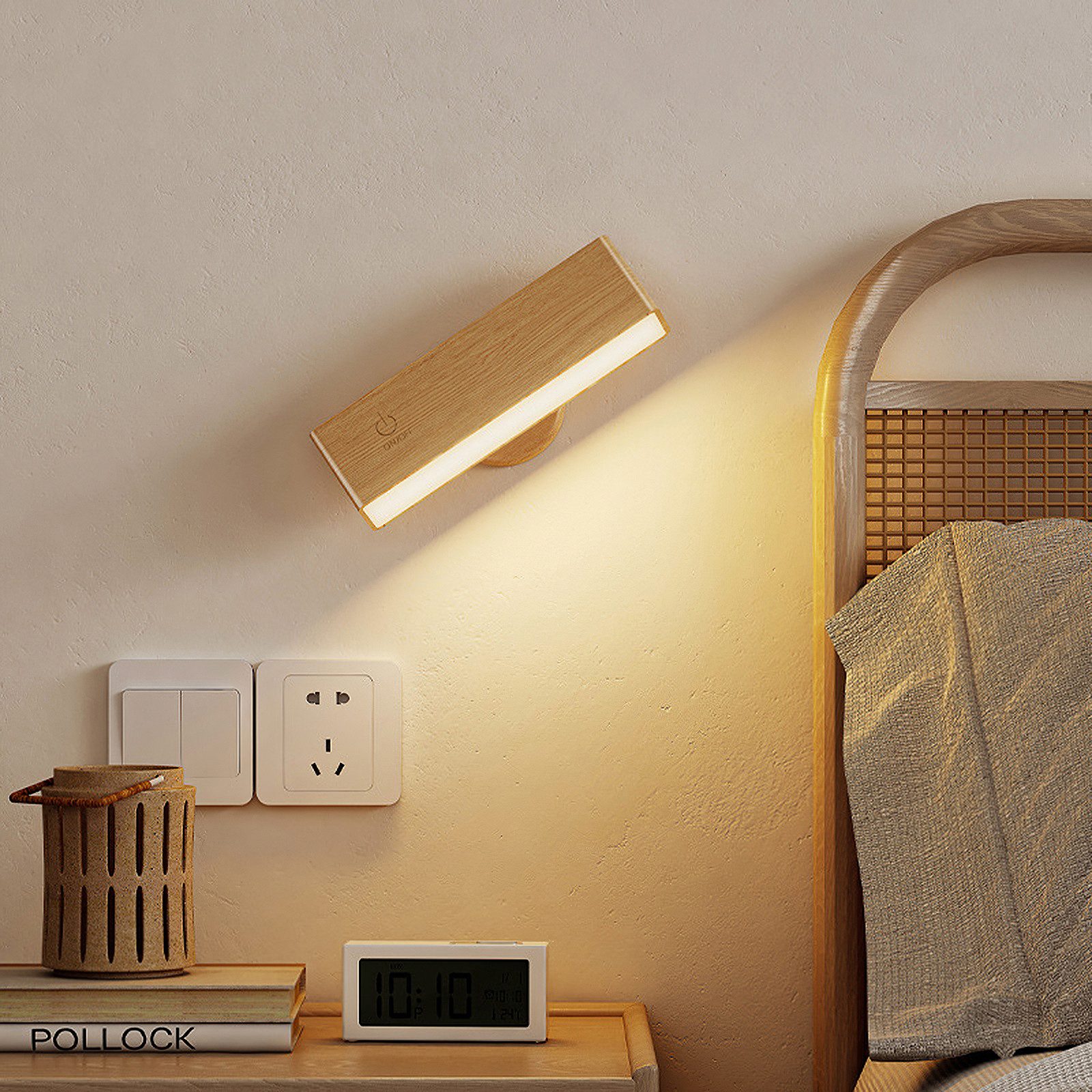 BlingBin LED Wandleuchte Wandlampe Akku Innen, günstig online kaufen