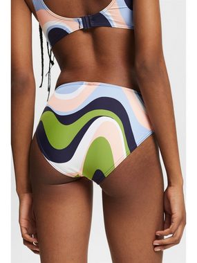 Esprit Bikini-Hose Bikinihose im Hipster-Design mit Print