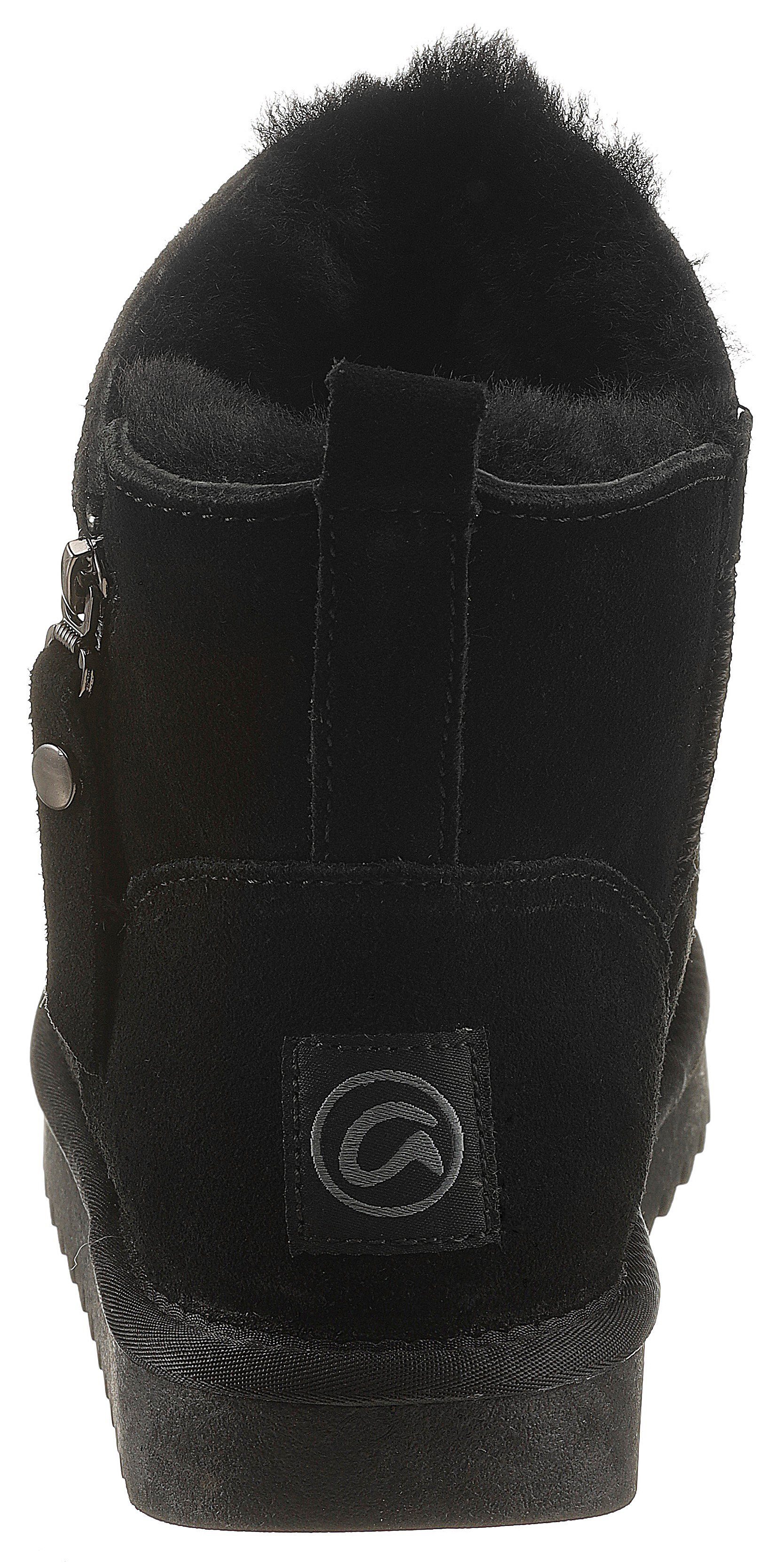 Ara ALASKA Short Zip Winterboots Stiefel aus echtem Lammfell mit Reißversch günstig online kaufen