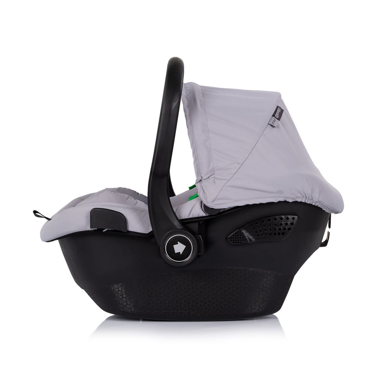 Chipolino Babyschale Babyschale Pearl i-Size, ab: 0, bis: 1.25, (40-85cm) Sonnendach 3-Punkt-Gurt Kopfstütze