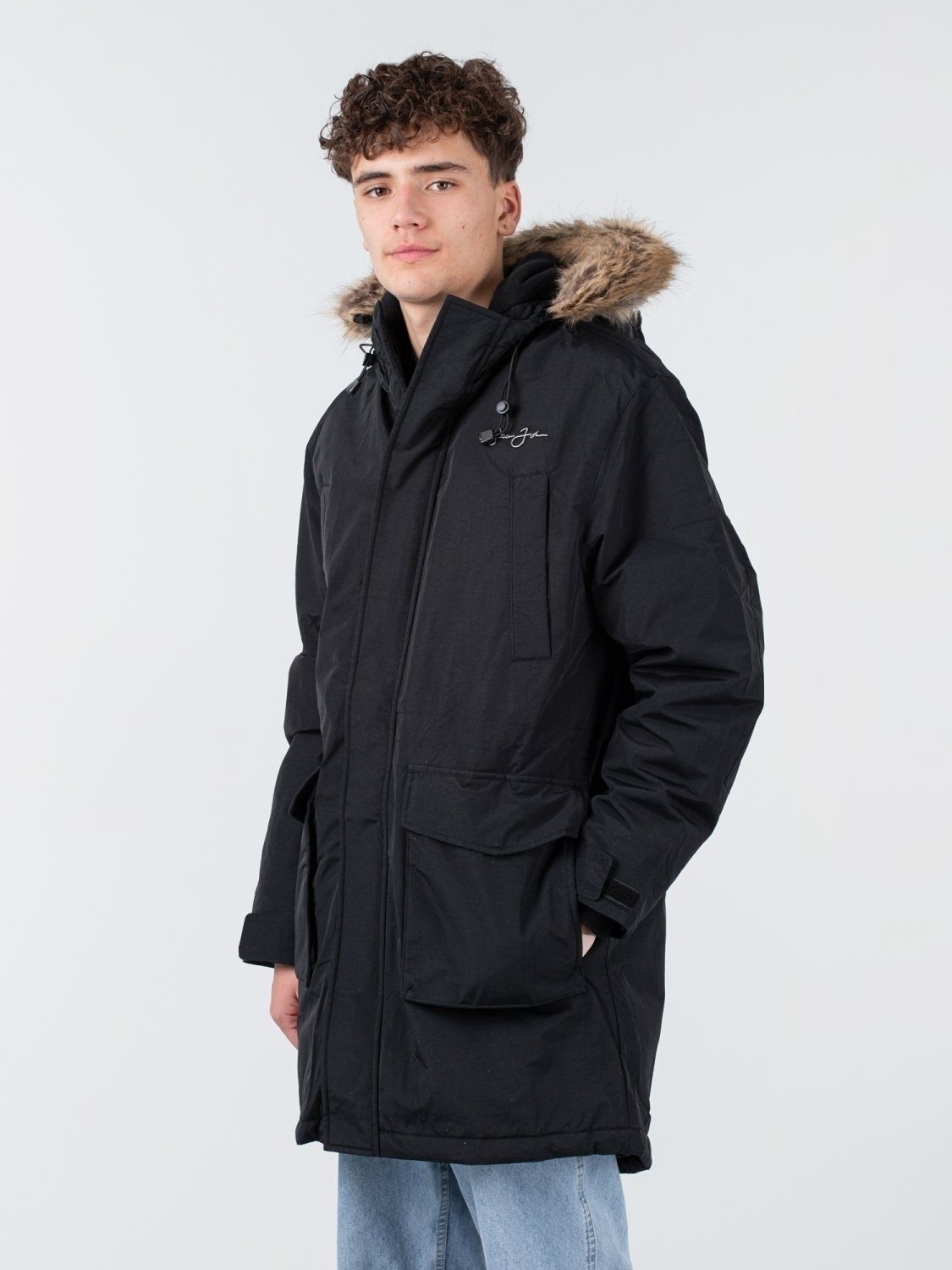 Sean John Outdoorjacke Sean John Script Snorkel Parka