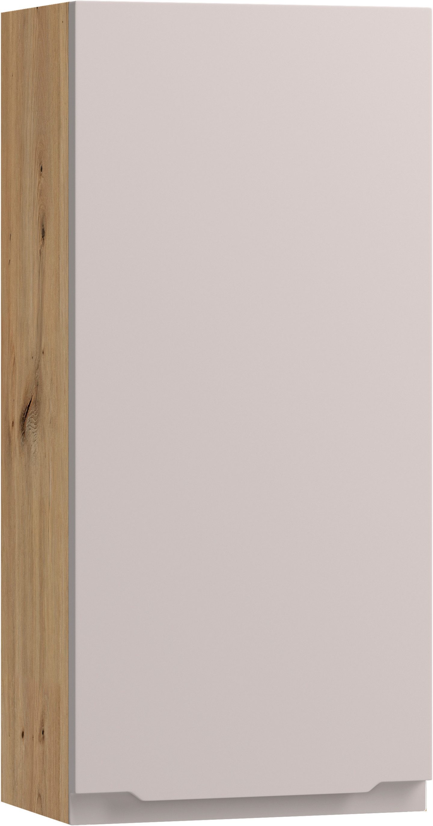 welltime Hängeschrank CABO, gedämpfte Scharniere Kaschmir, griffloses Design, reversibel