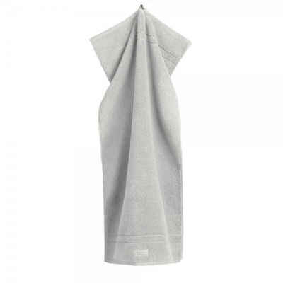 Gant Badetücher Gant Home Handtuch Premium Towel Heather Grey (50x100cm)