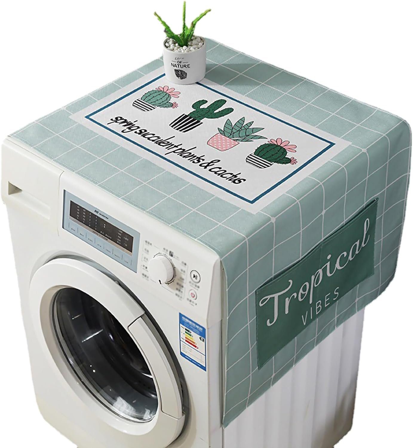 Runxizhou Staubschutztür Waschmaschinenbezug, × cm, 55 für Kühlschrank (1-St) 140 Staubschutz Zuhause