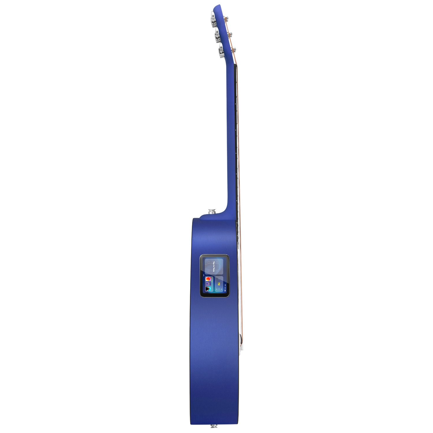 Lava Music Westerngitarre Lava Music Gitarre ME Play 36 Zoll Deep Blue, Westerngitarre, 6.35mm Klinke, USB-C, Elektronische Akustik-Gitarre