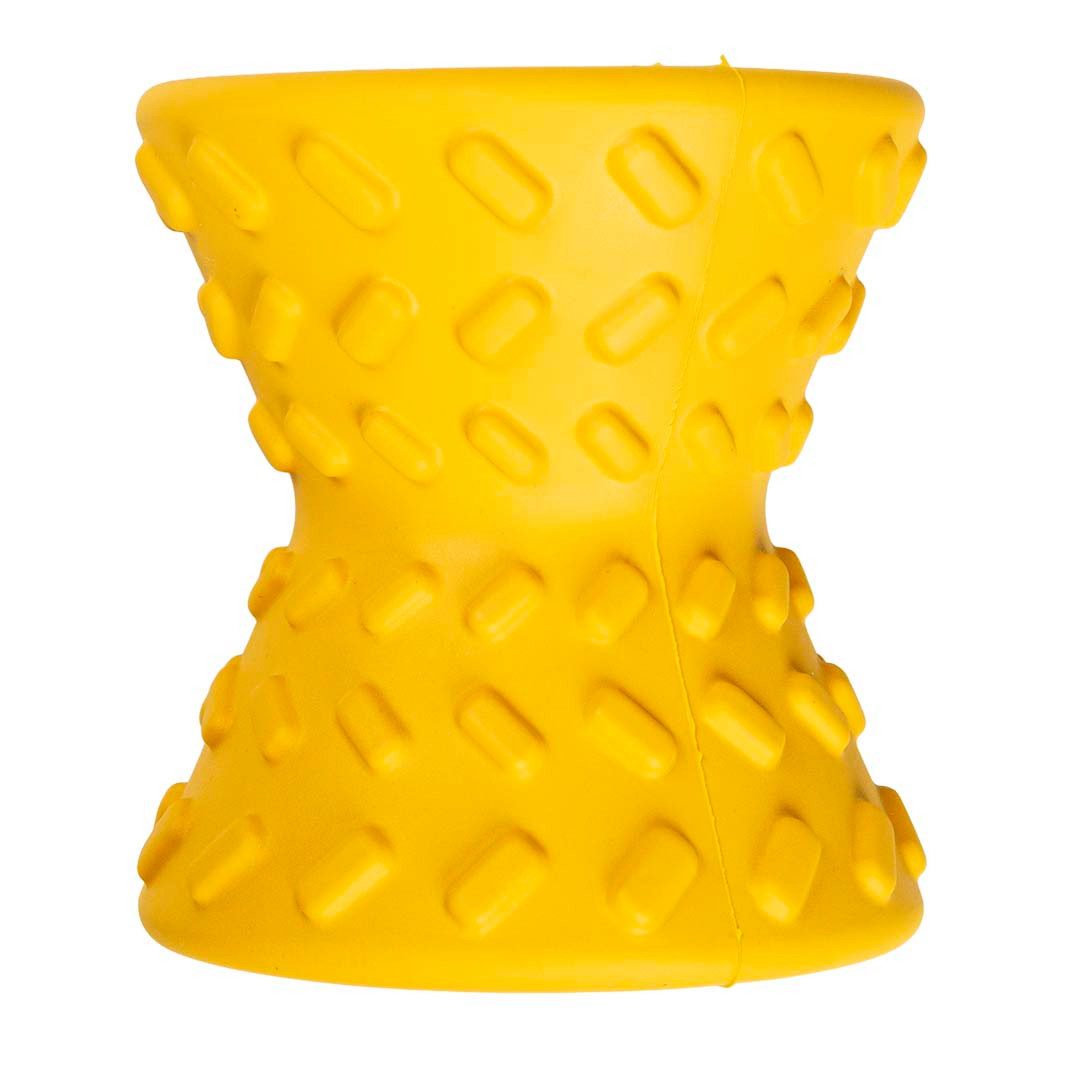 DUVO+ Tierball Duvoplus Futterspielzeug Griplay Diabolo - Gelb