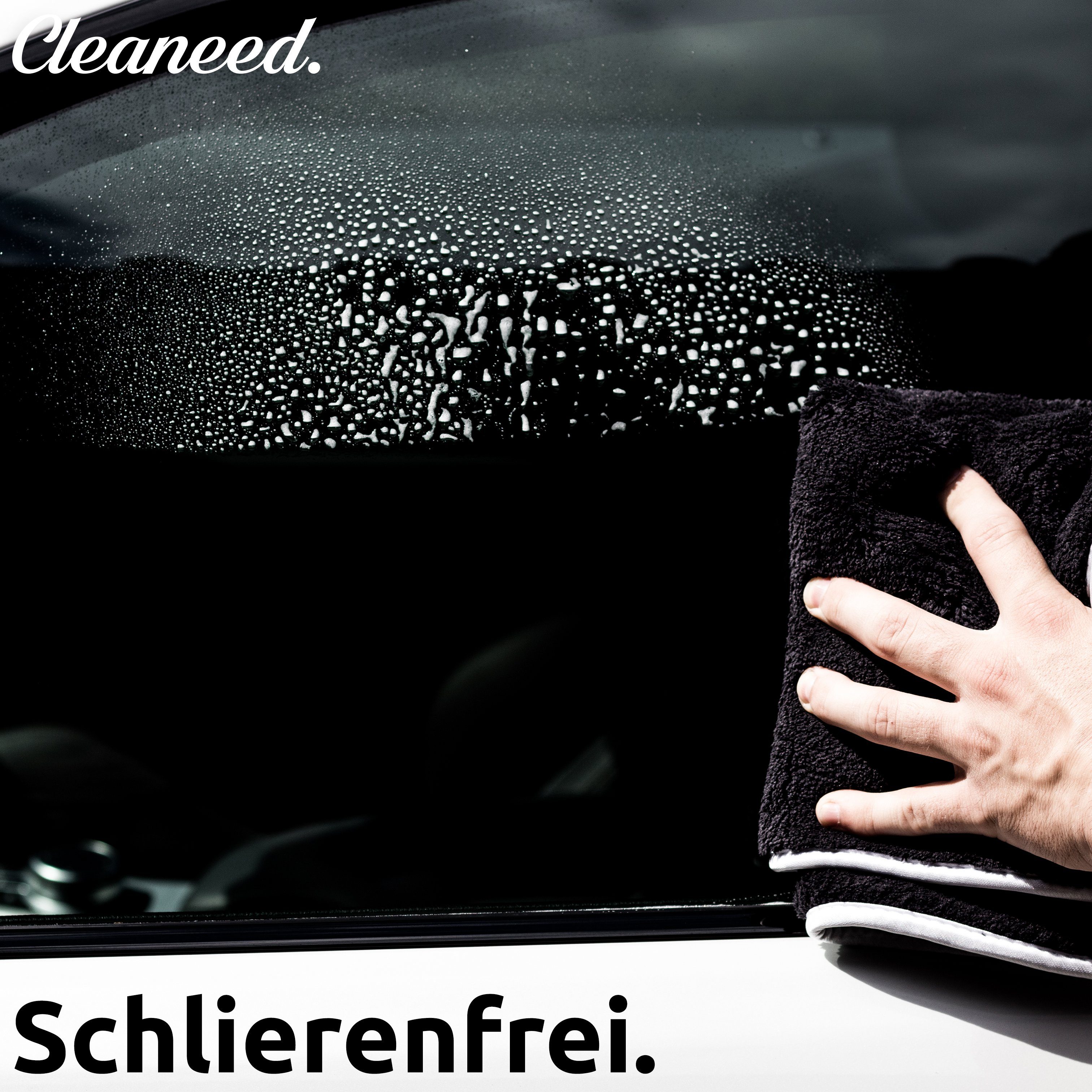 Cleaneed Cleaneed Glasreiniger Materialschonend, Scheibenreiniger Rückstandsfrei) (Made in Germany stark, Extra Schlierenfrei, - – Glasreiniger