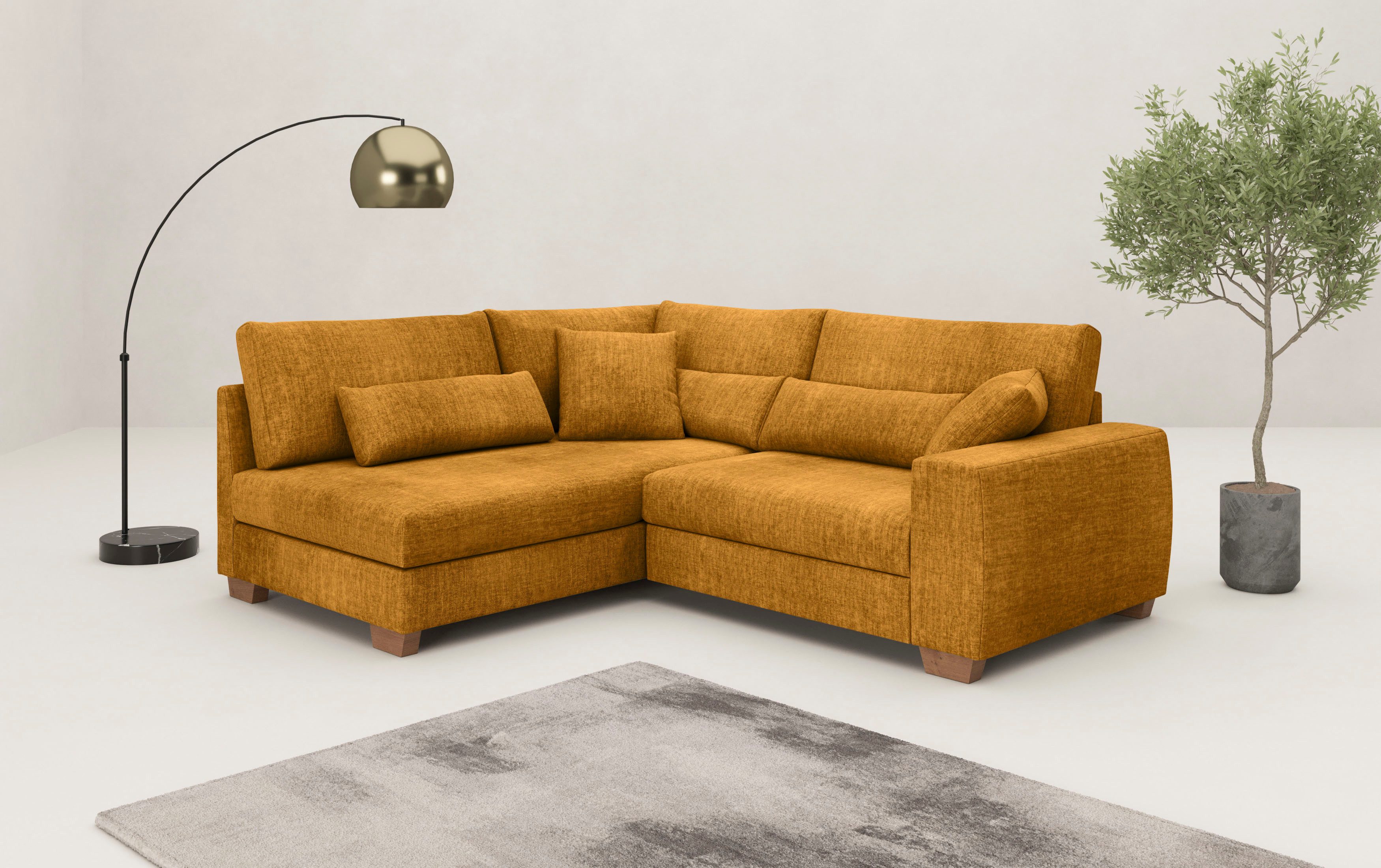 Mr. Couch Ecksofa Helena L-Form, Mit günstig online kaufen