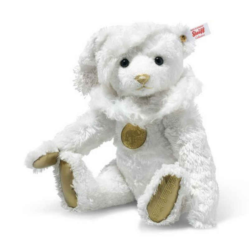 Steiff Dekofigur Teddybär White Christmas 30 cm Teddies for tomorrow (007293)