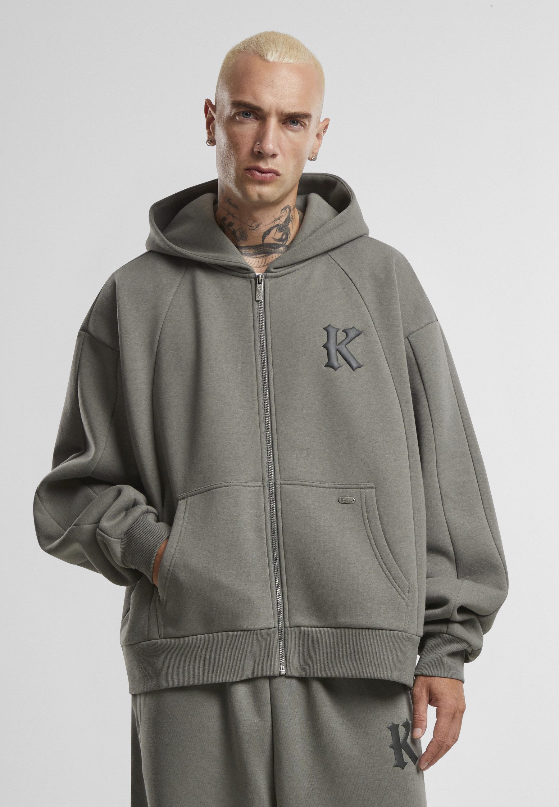 Karl Kani Kapuzenpullover Karl Kani KK Boxy Full Zip Hoodie (1-tlg)