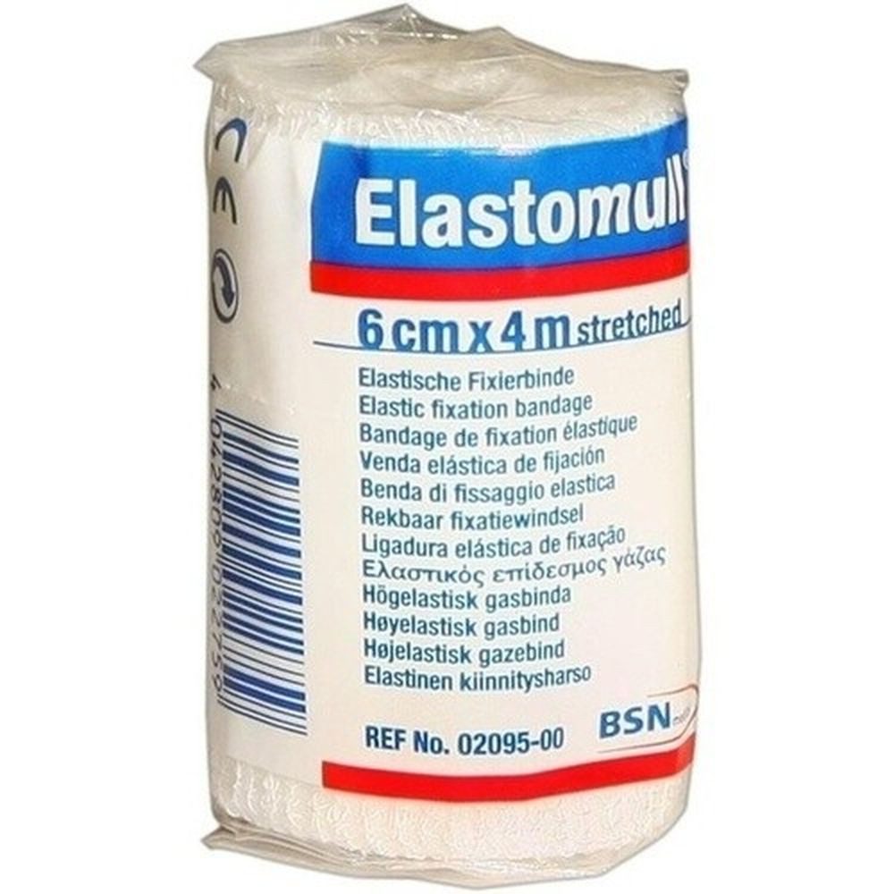 Elastomull Bandage ELASTOMULL 6 cmx4 m elast.Fixierb.2095 1 Stück
