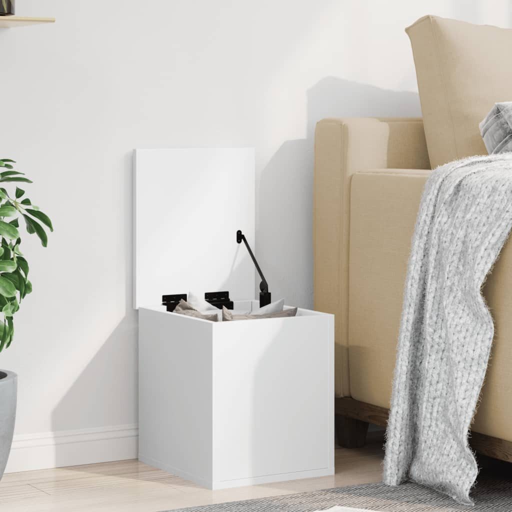vidaXL Aufbewahrungsbox Truhe Weiß 30x35x35 cm günstig online kaufen