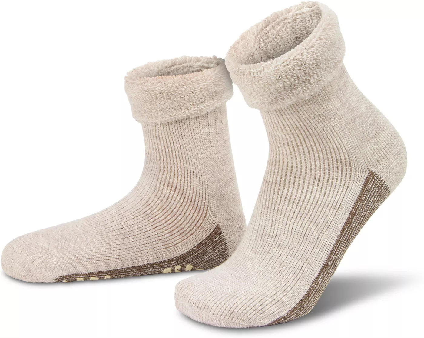 normani ABS-Socken Alpaka-Wollsocken mit ABS-Druck (1 Paar) hochwertige Alpaka-Wolle