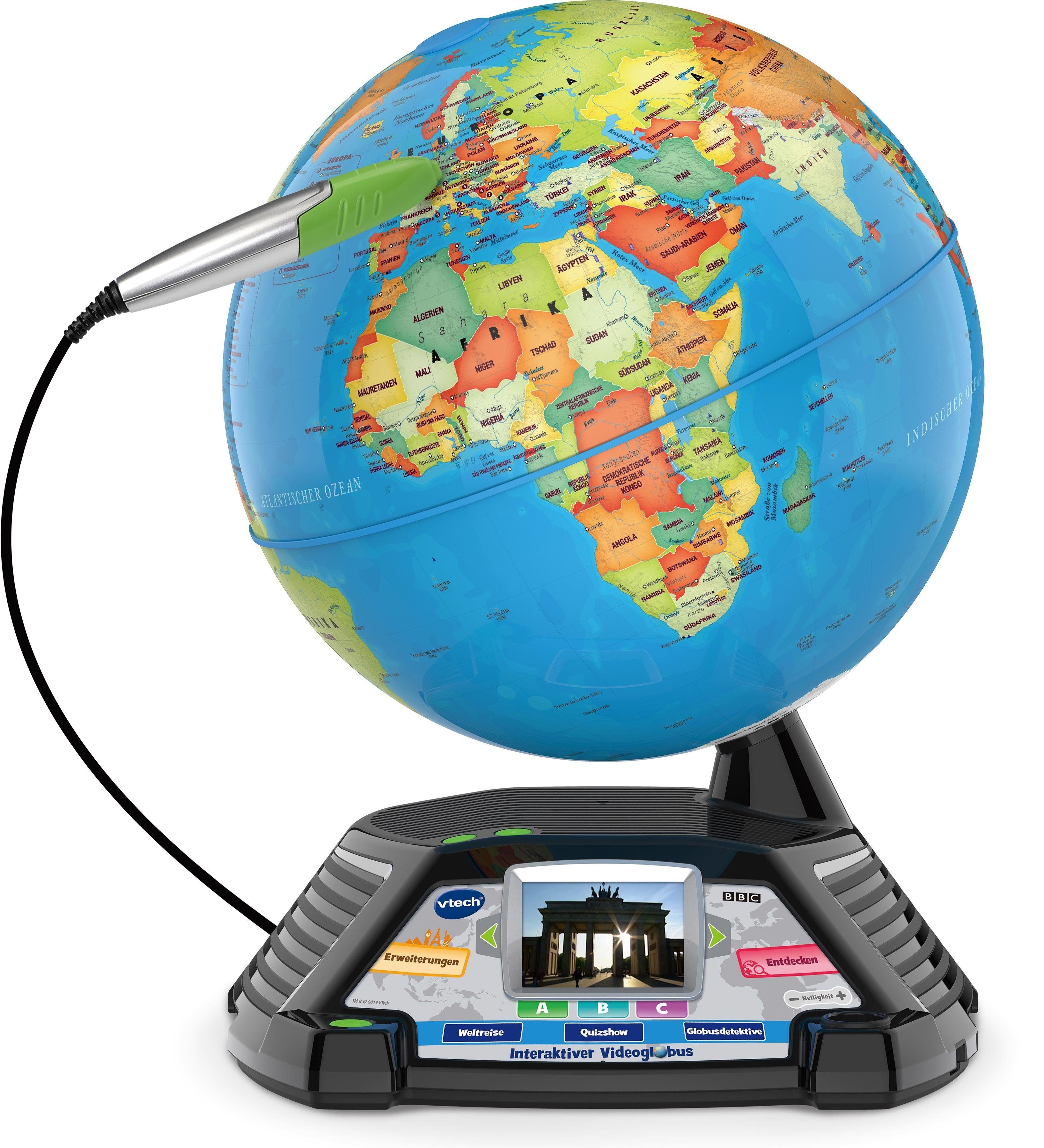 Vtech® Globus School & Go, Interaktiver Videoglobus