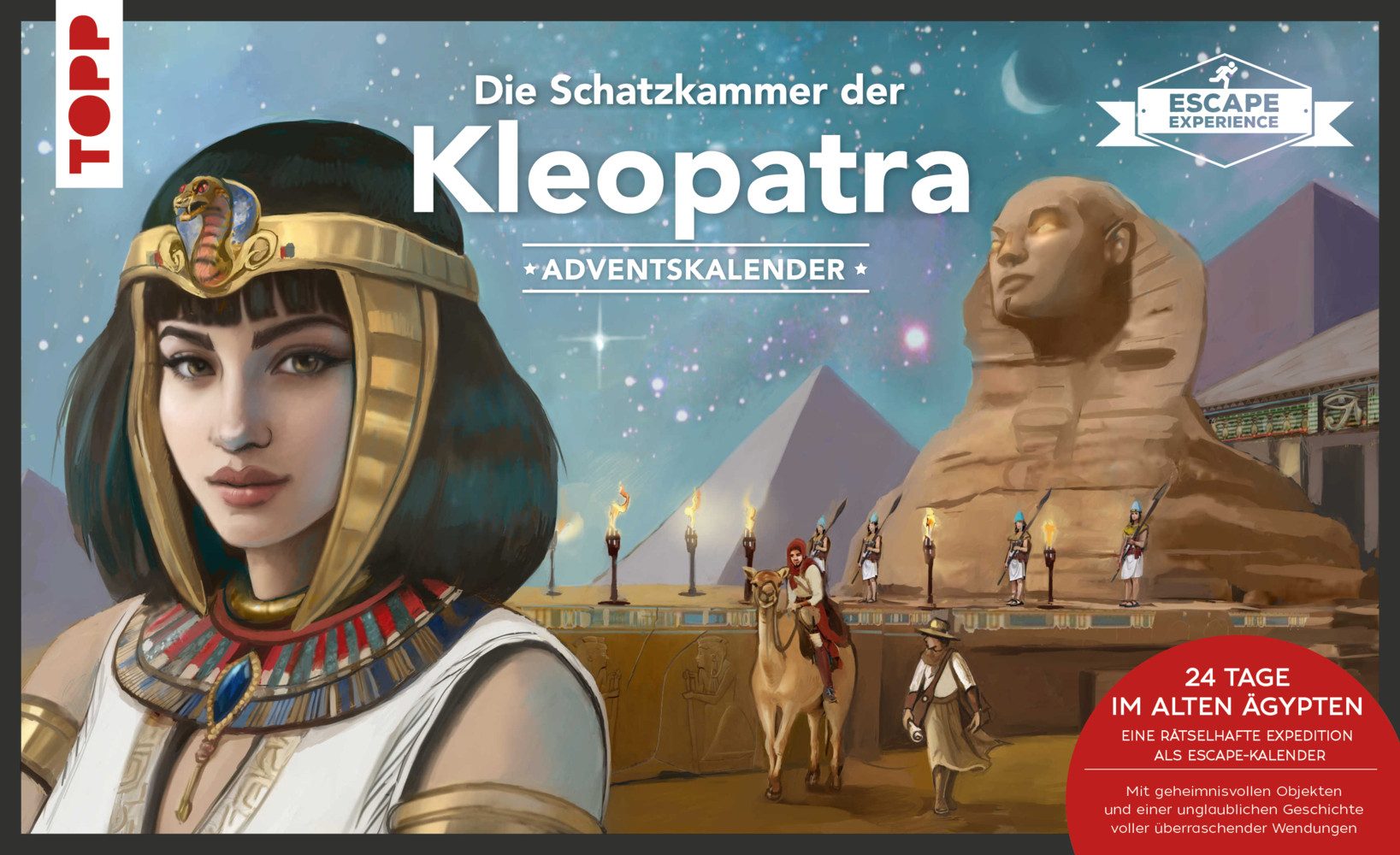 frechverlag Adventskalender Escape Experience Adventskalender - Die Schatzkammer der Kleopatra