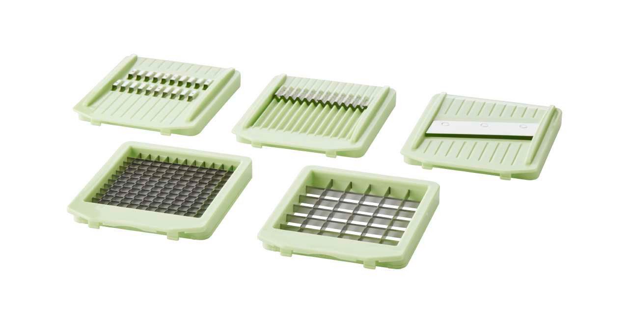 Betty Bossi Gemüse-Scheibenschneider Gemüseschneider-Set, (6-tlg)