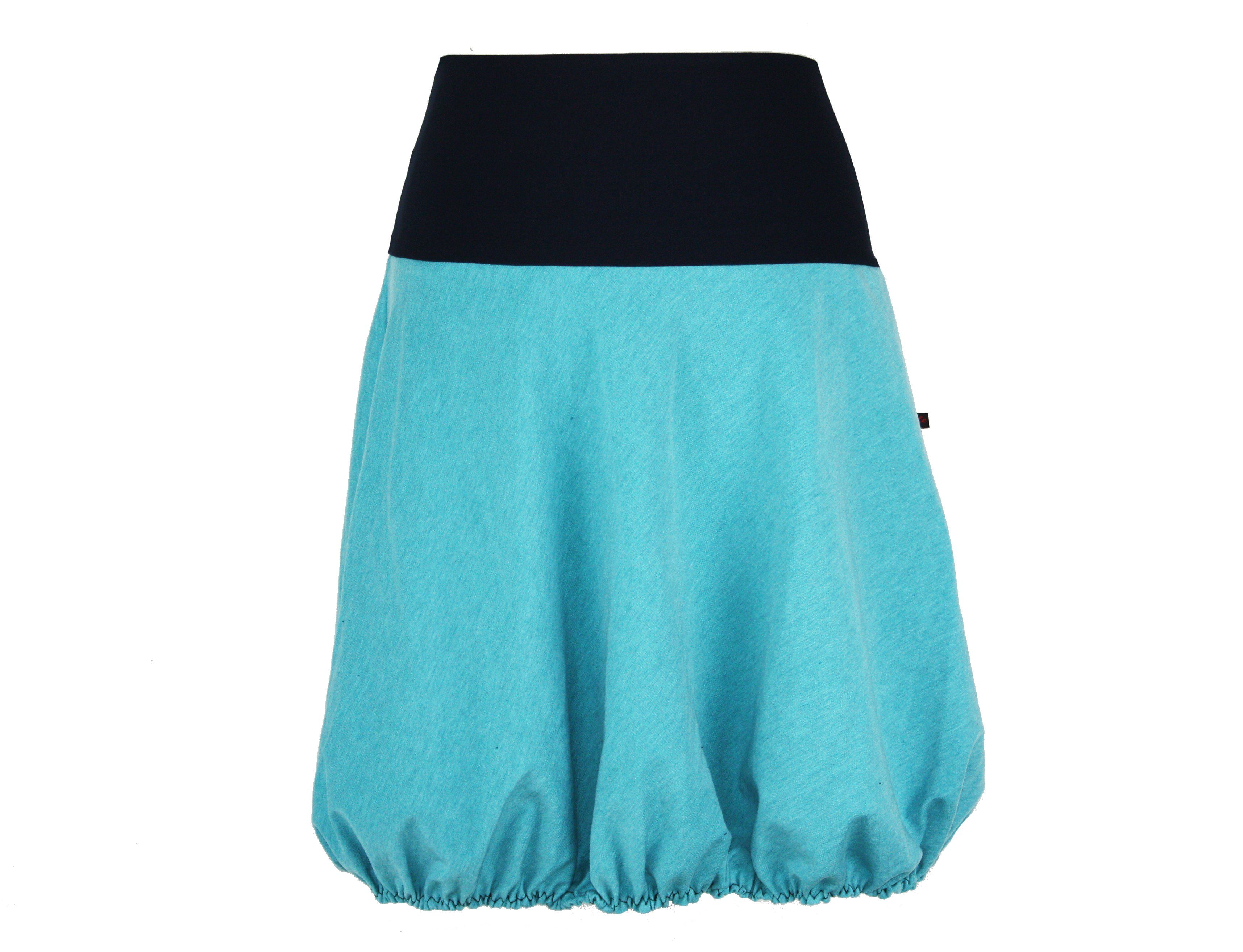 dunkle design A-Linien-Rock Tulpenrock Sweat 54cm Farbwahl