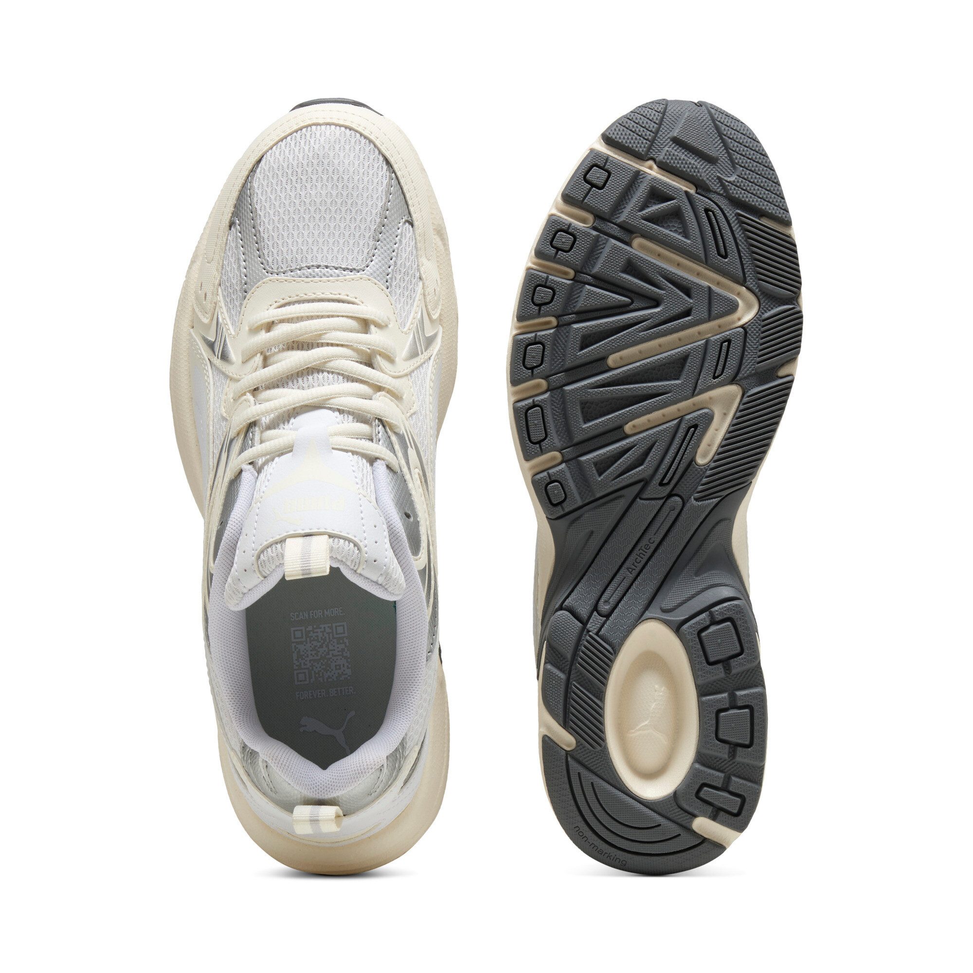 PUMA MILENIO TECH_ Sneaker mit Schnürung, leicht profiliert, aus Textil und Synthetik – Bild 4 von 5