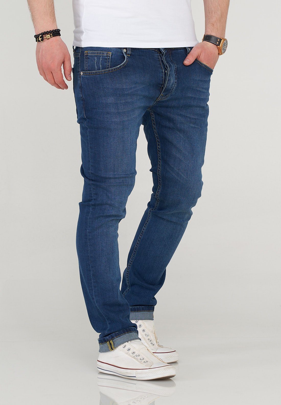 SOULSTAR Slim-fit-Jeans MJBOBBY Herren Jeanshose