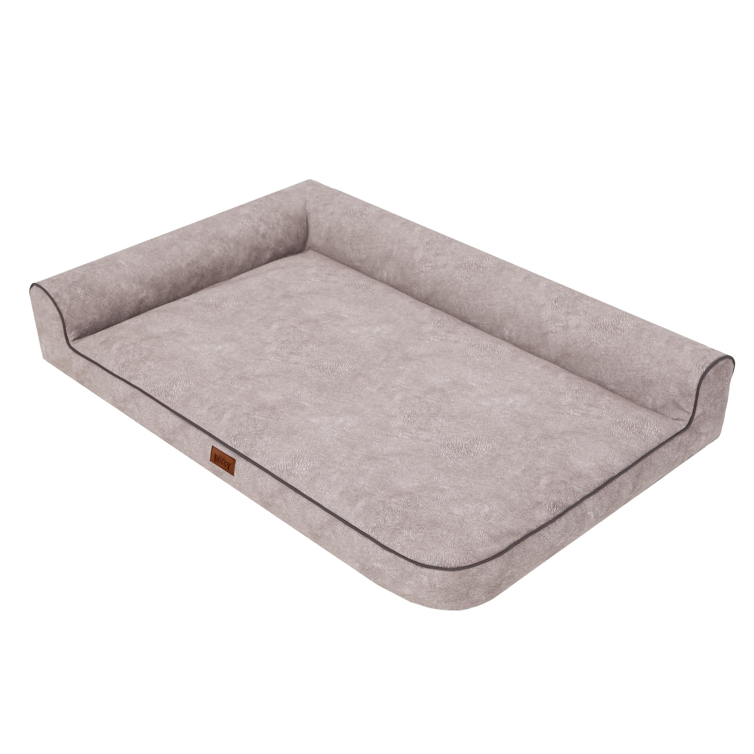 Hobbydog Tierbett HOBBYDOG Tierbett Hundebett Sofa mit Reißverschluss, pflegeleicht, abnehmbarer Bezug mit Reißverschluss, waschbar bei 30 °C