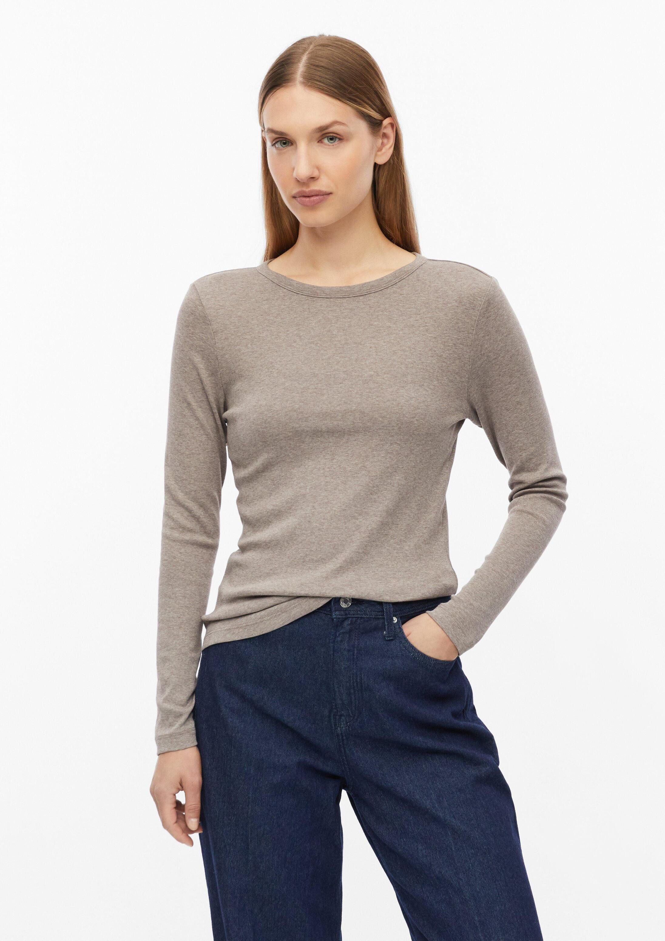 s.Oliver Langarmshirt T-Shirt Longsleeve im Slim Fit