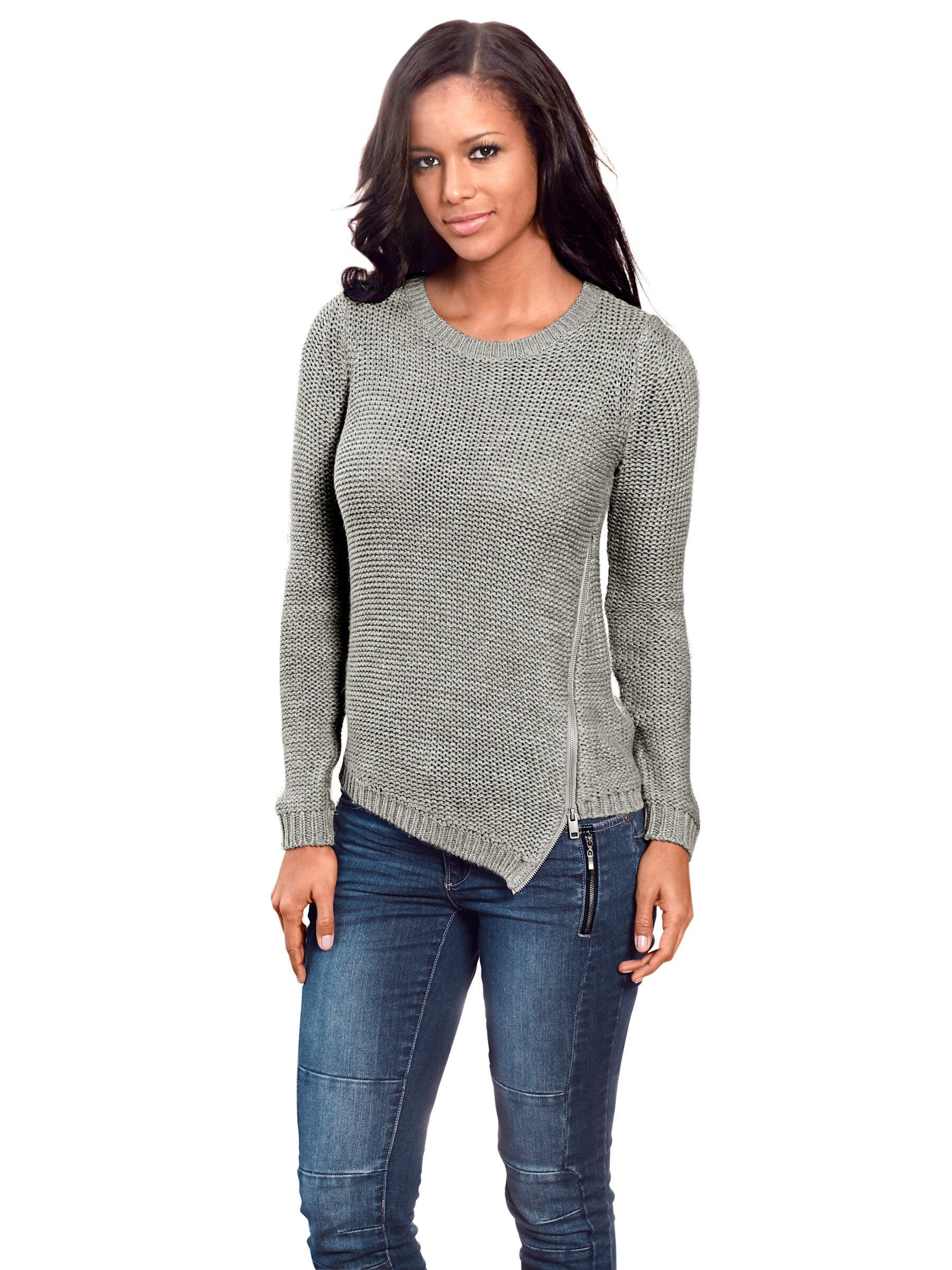 heine Strickpullover Rundhals-Pullover günstig online kaufen