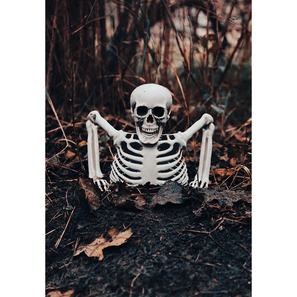 Boland Dekoobjekt Skelett Groundbreaker 20 cm, Halloween Dekoration – Bild 5 von 5
