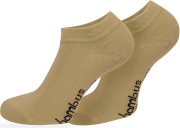 normani Sneakersocken 6 Paar Bambus-Gesundheitssocken Sneakers (6er-Set, 6 Paar) seidenweich durch Viskose