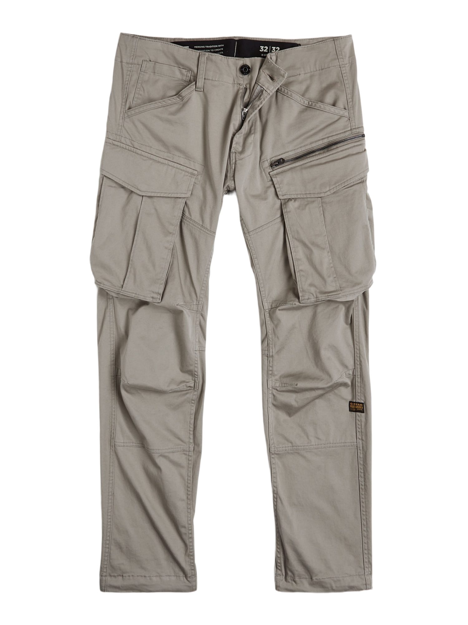 G-STAR Stoffhose natur,Casual,Baumwolle,Unifarben,Tapered Fit,Mittel