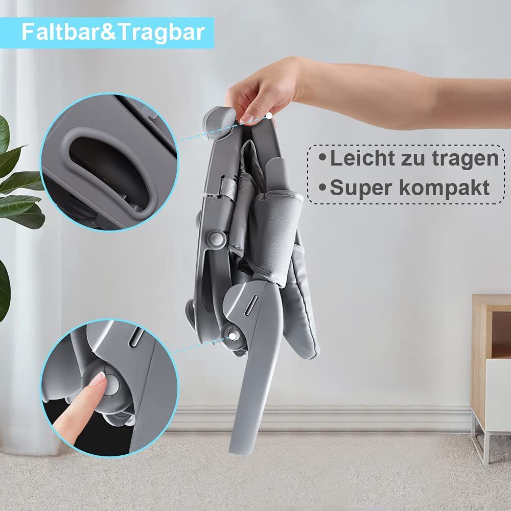 YOLEO Reisehochstuhl Sitzerhöhung Tragbar Booster kinderstiz für Kinder günstig online kaufen