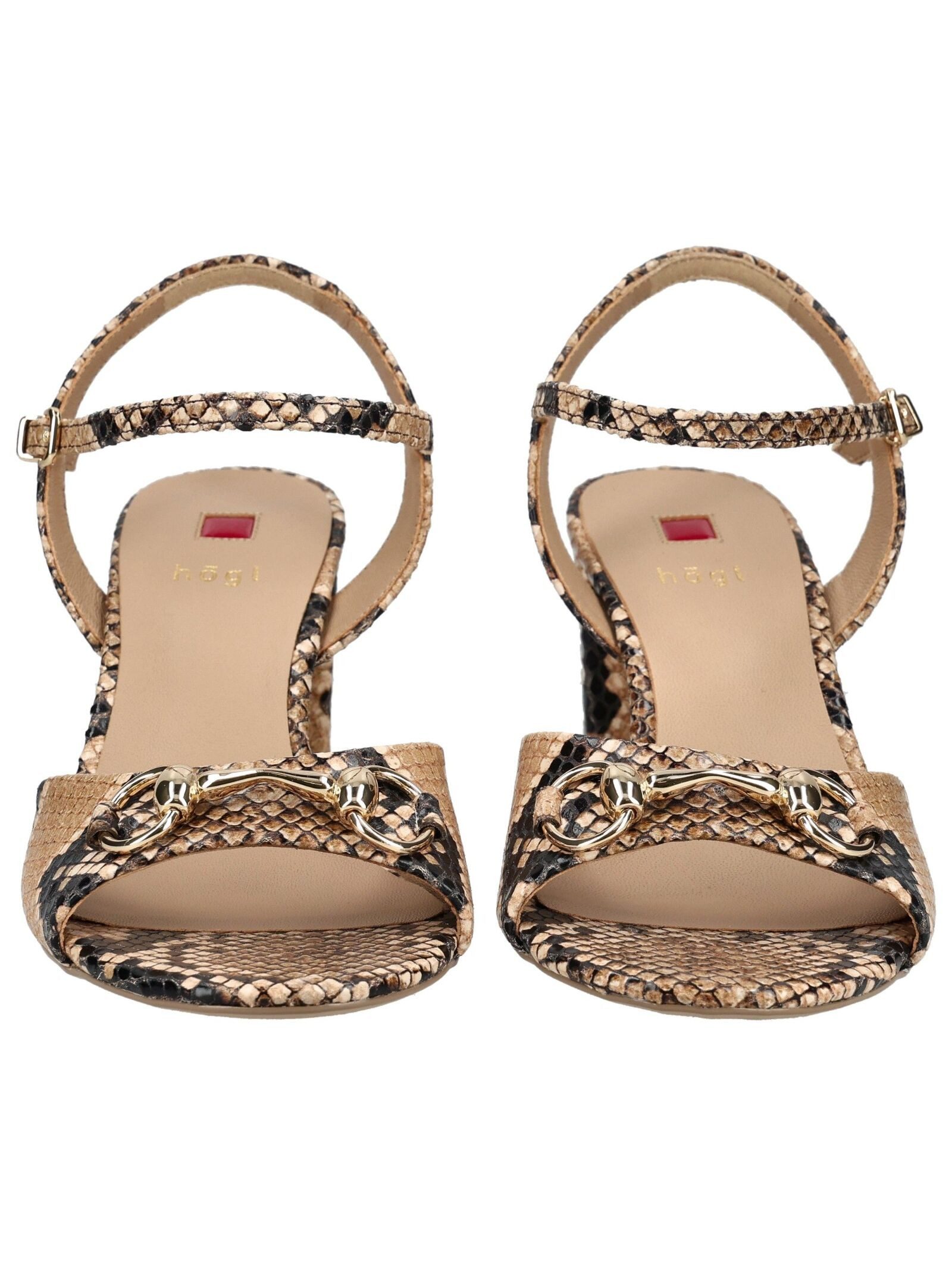 Högl Högl Sandalen Leder High-Heel-Sandalette