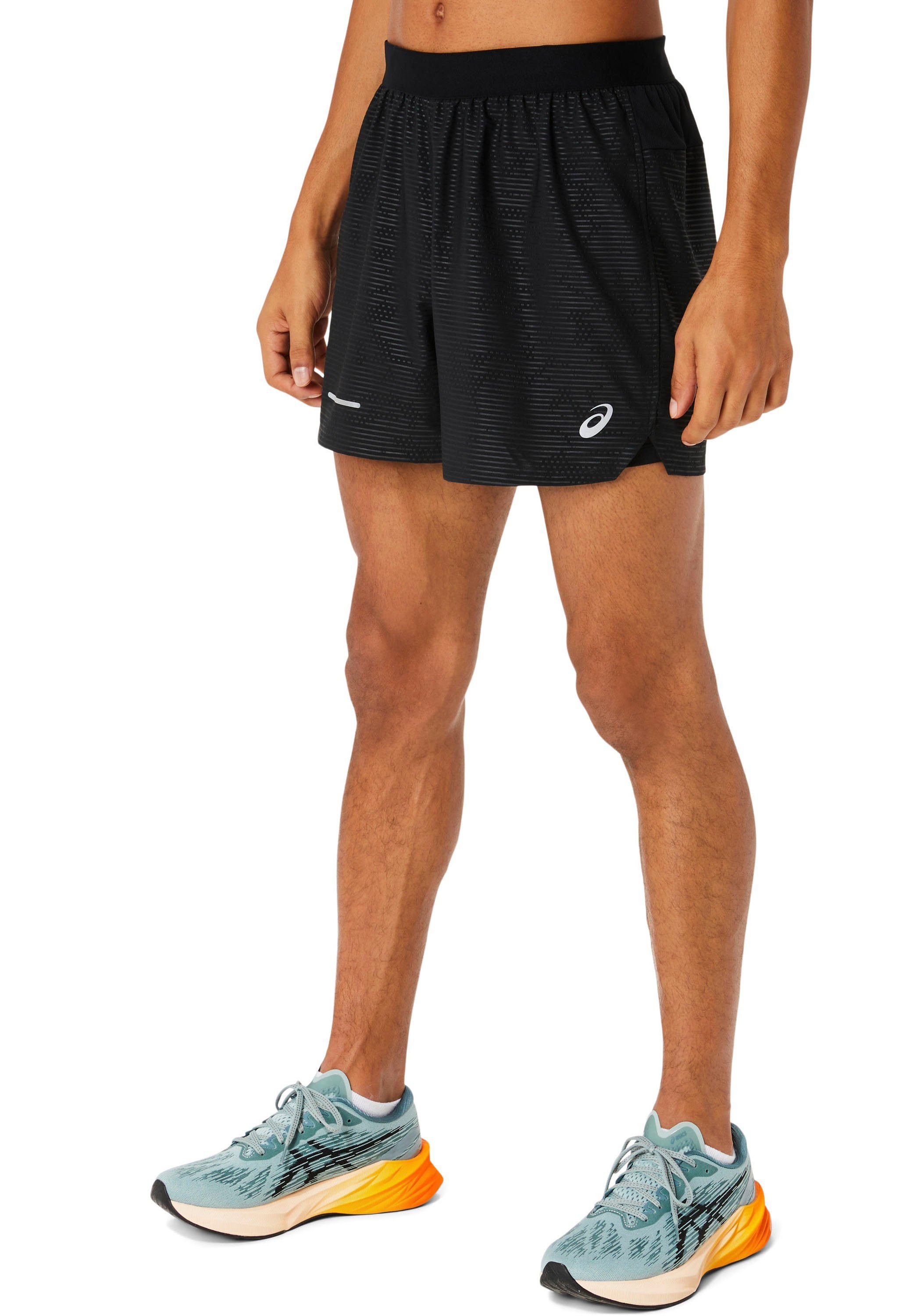 LITE-SHOW Asics SHORT 2-N-1 Laufshorts 5IN