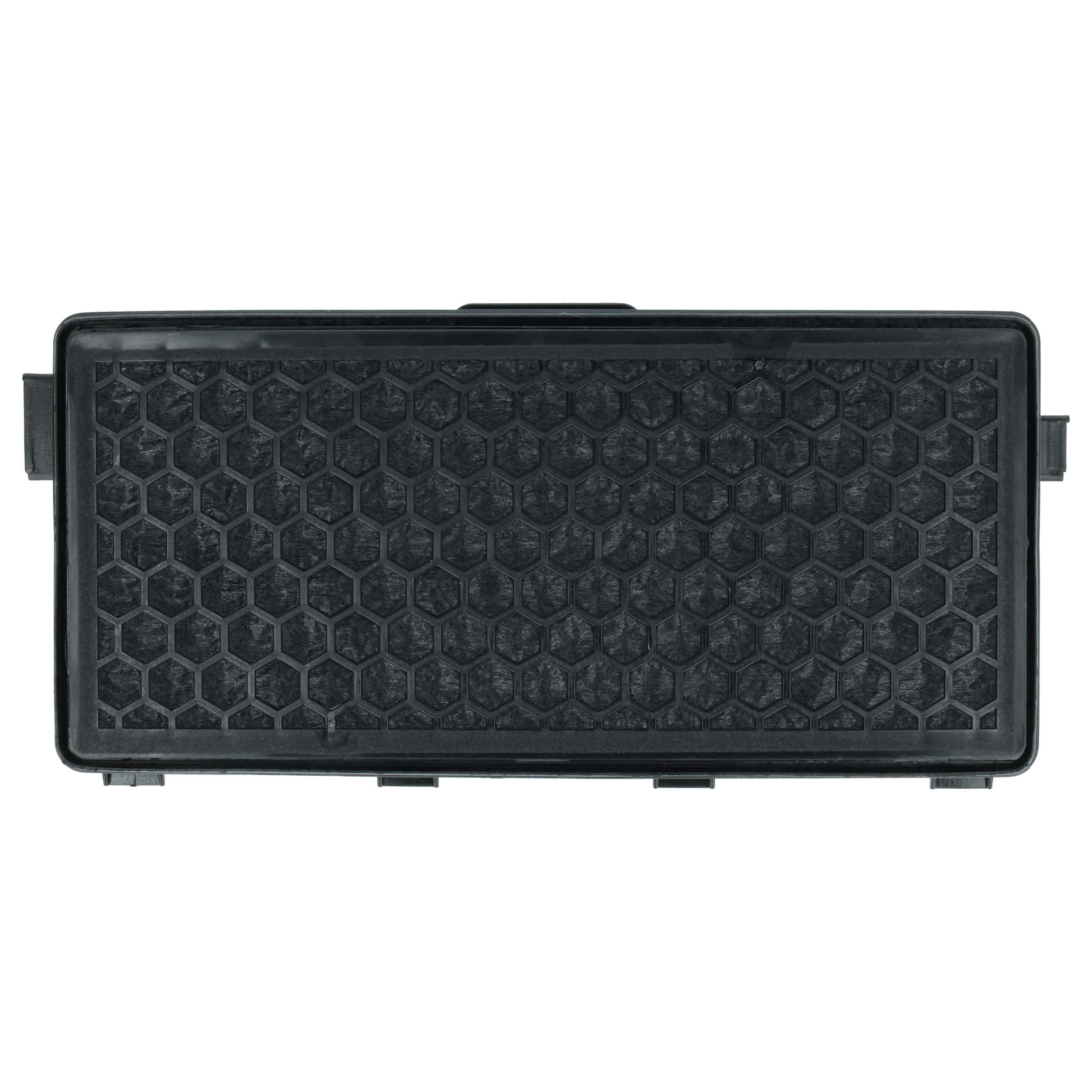vhbw Flachfaltenfilter passend für Miele Complete C3 Silence EcoLine Plus Staubsauger, Nass-, für Staubsauger, (2-St), Hochwertiges Filter-Set für Nass-/Trocken – Bild 4 von 5