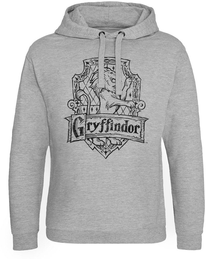 Harry Potter Hoodie Harry Potter Gryffindor Washed Crest Epic Hoodie