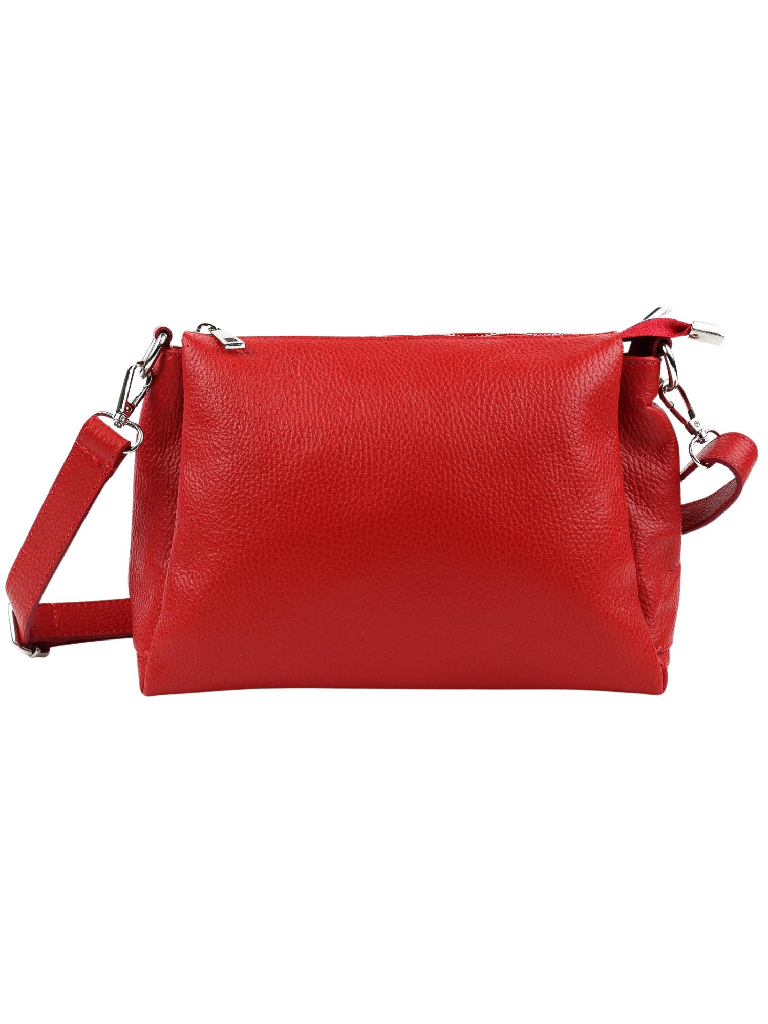 BRISE TASCHE Schultertasche Brise – Echtleder Schultertasche, 3-Fach, kompakt & stilvoll, kompakt leicht übersichtliche Fächeraufteilung