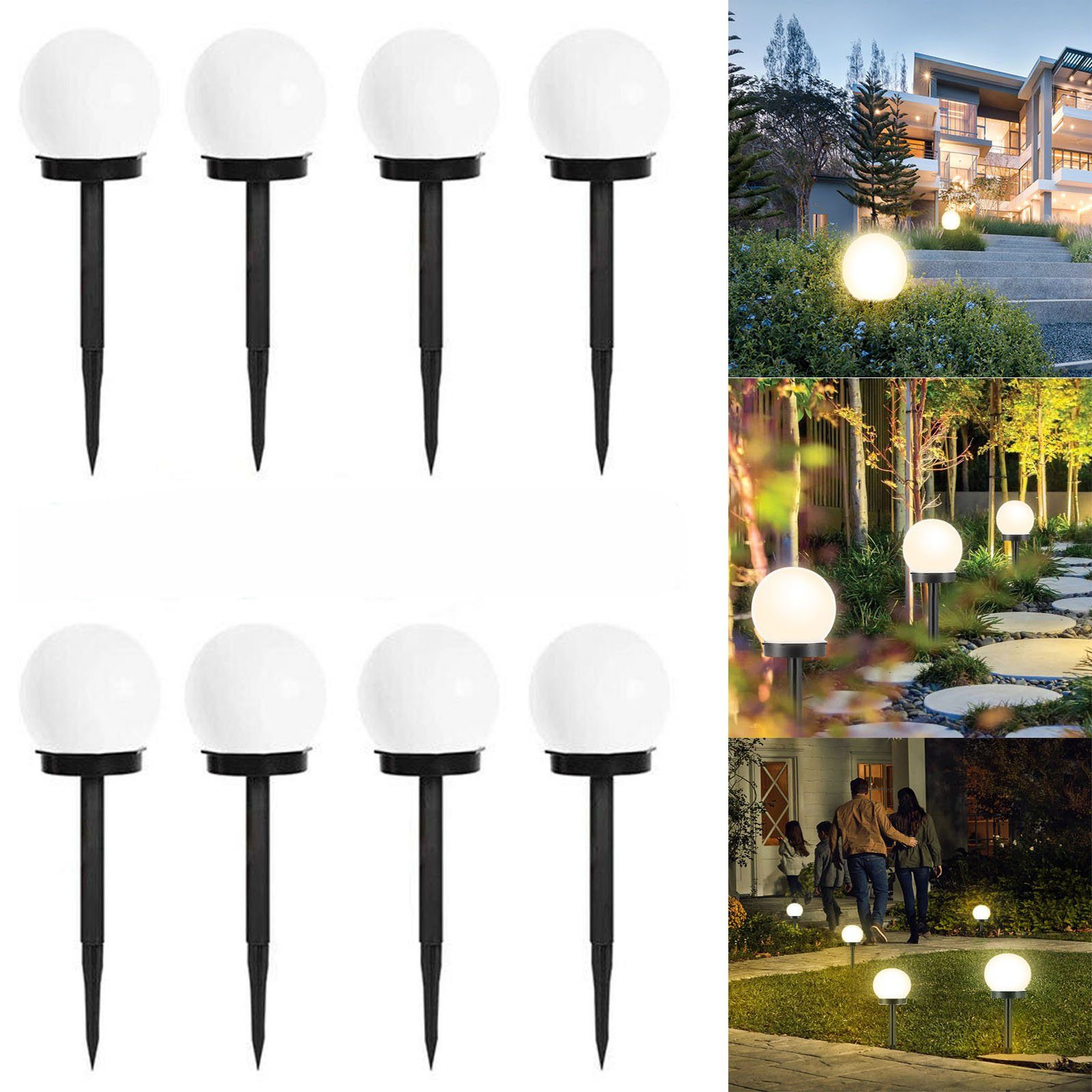 oyajia LED Solarleuchte 4/8 Stück LED günstig online kaufen