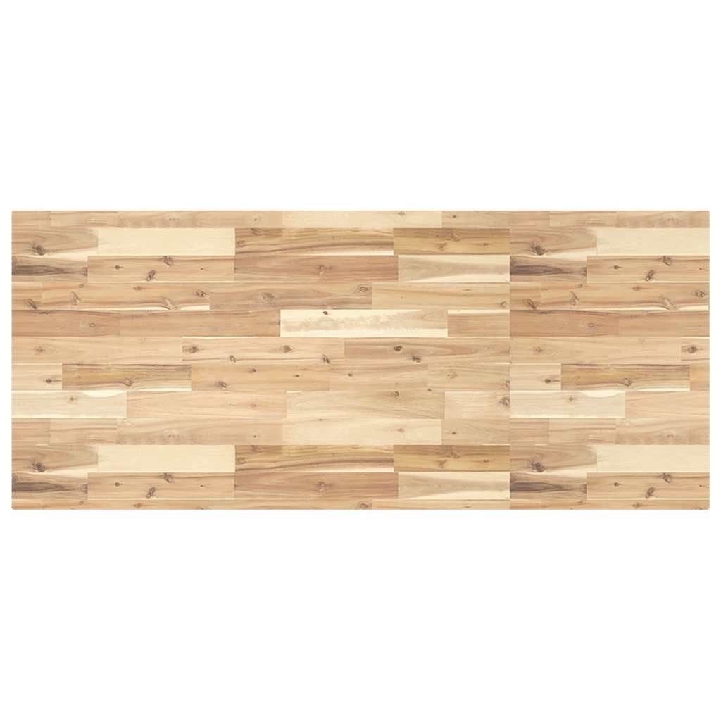 vidaXL Schreibtischplatte Schreibtischplatte Unbehandelt 140x60x4 cm Massivholz