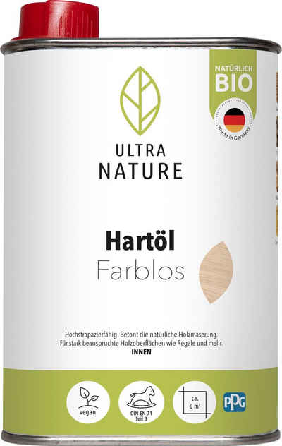 ULTRA NATURE Hartholzöl, Farblos