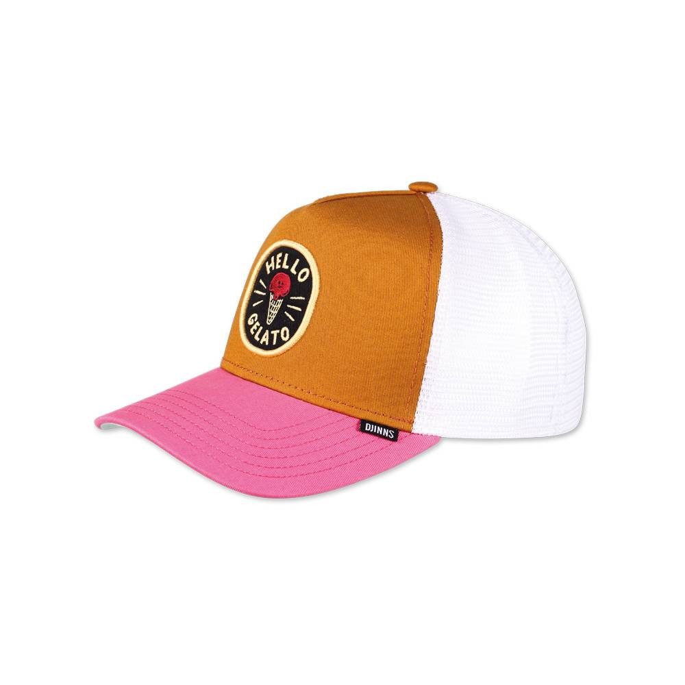 Djinns Baseball Cap Cap Djinns HFT Food Gelato, F brown/rose (1-St)