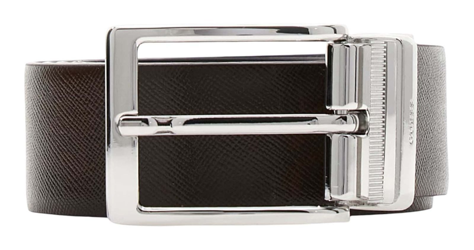 Guess Synthetikgürtel Adjustable & Reversible Belt H35 aus echtem Leder
